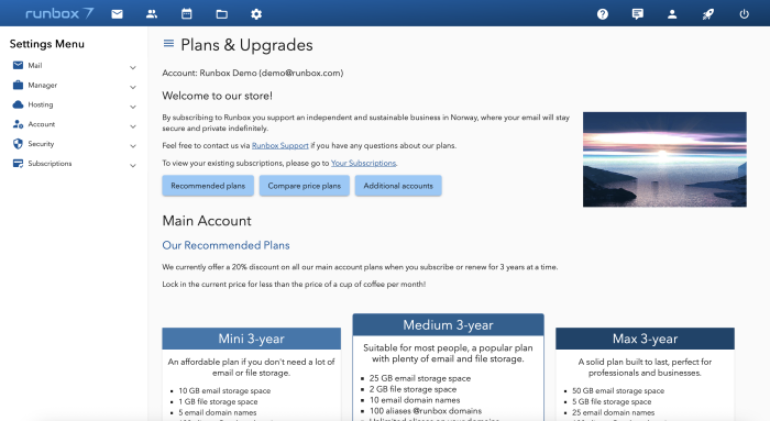 New layout plans and upgrades page