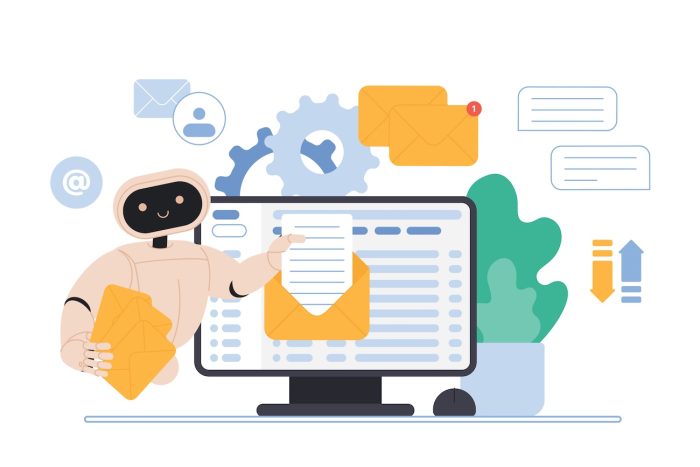 AI bot scanning emails