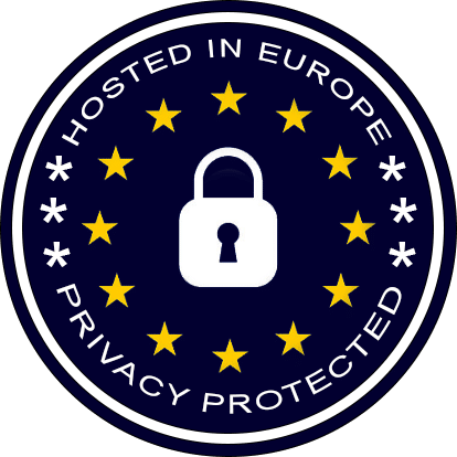 Hosted in Europe